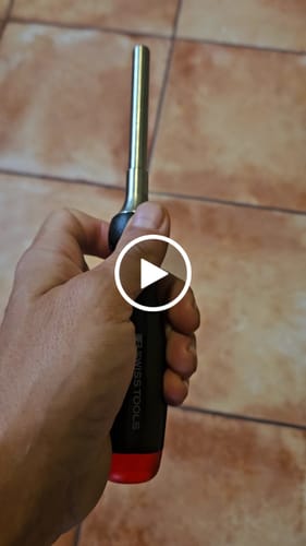 Customer video review of PB Swiss Tools PB 6510.R-100 Insider Pro Ratcheting Bit Screwdriver, 100mm, w/ 10 Bit Magazine