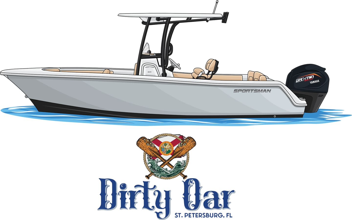 Customer photo review of Custom Digital Boat Name Logo Design