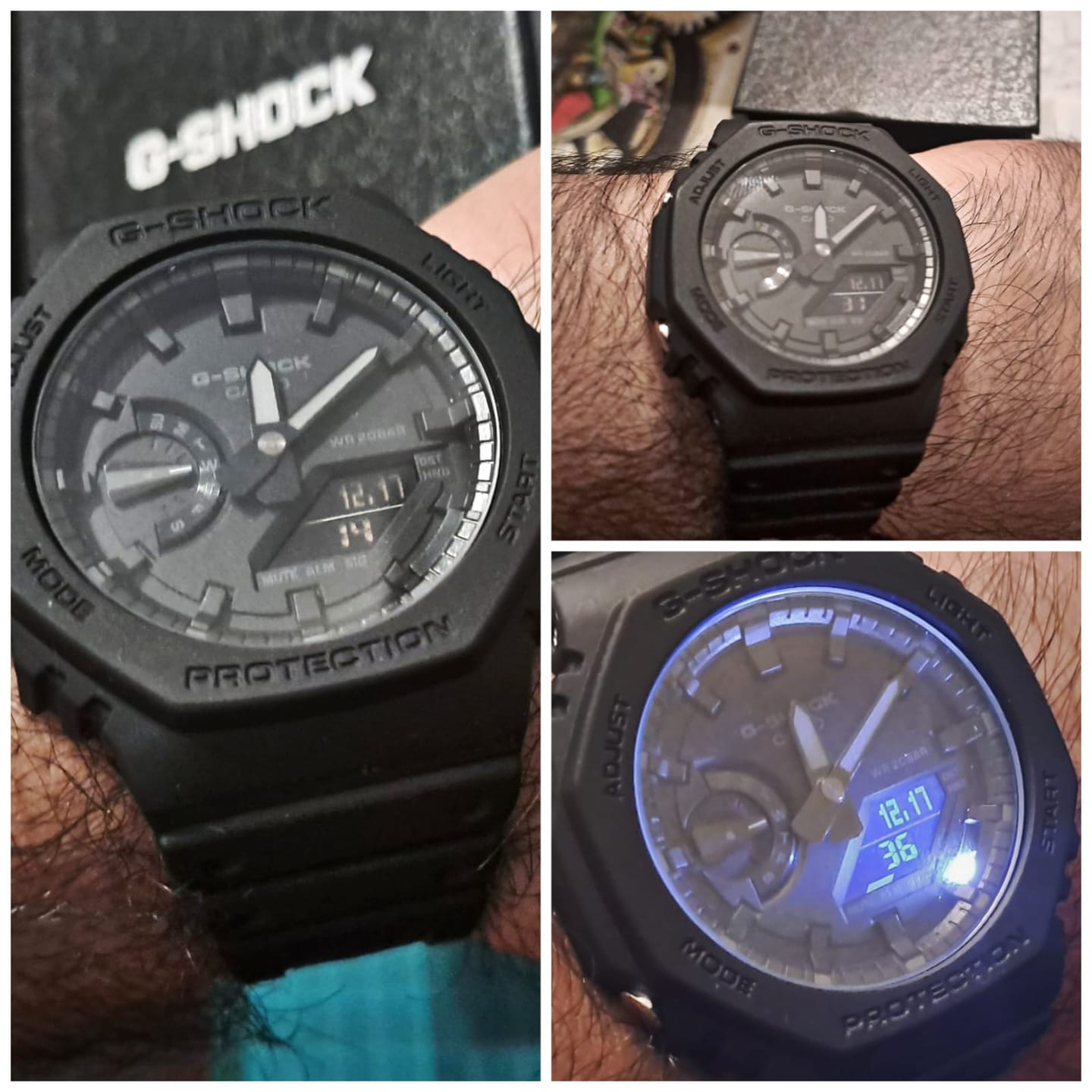 Customer photo review of Reloj Casio G-Shock Royal Oak "Casioak" GA-2100-1A1JF JDM Made in Japan