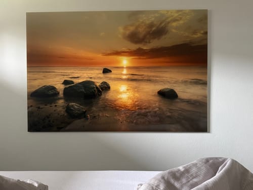 Customer photo review of Acrylglasbild | Ewige Ruhe am Horizont | Querformat