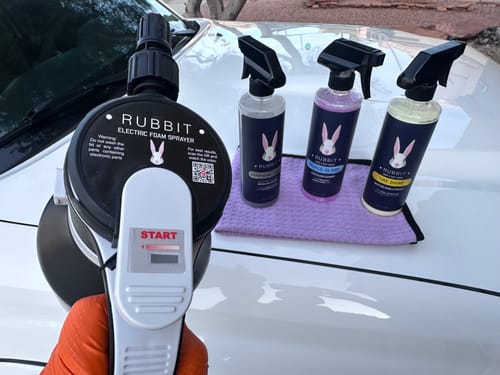 Customer photo review of RUBBIT Spray & Wipe Detail Bundle (Trial kit upgrade)