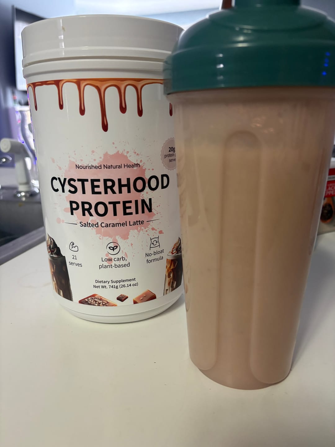 Customer photo review of FloFit Protein