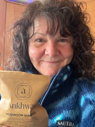 Customer photo review of Mushroom Gummies