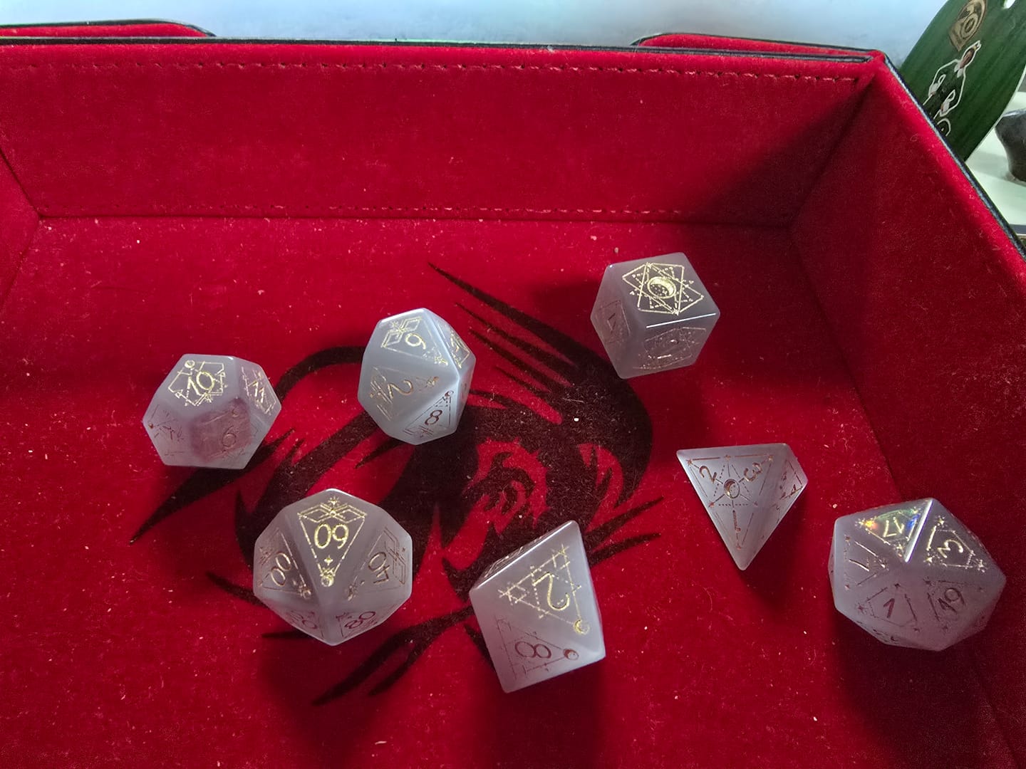 Customer photo review of Mystery Dice Blind Bags!