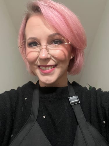 Customer photo review of Aria Eyeglasses