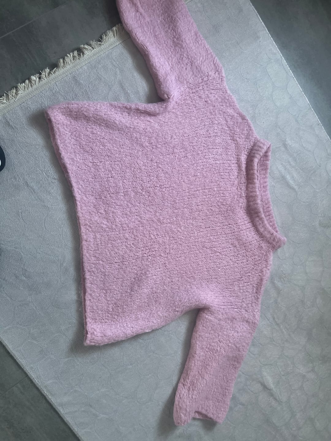Customer photo review of Ultra-Soft Off-Shoulder Knit