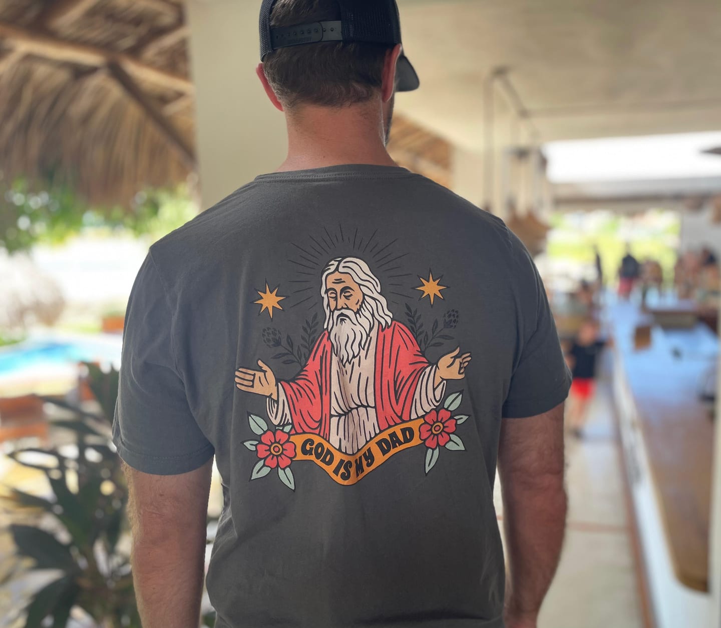 Customer photo review of YOLF Astronaut Unisex T-shirt