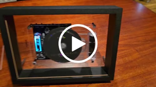 Customer video review of M1 Music Frame CD Player
