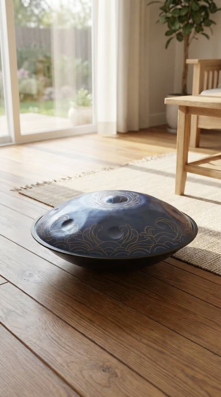 Customer photo review of Cosmoshandpan Handpan Drum - Dolwave | Handpan for Meditation & Yoga