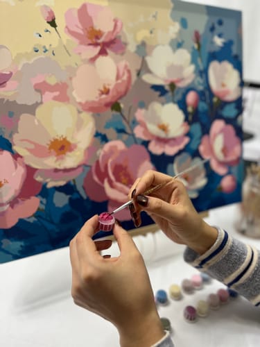 Customer photo review of Beautiful Watercolor Floral