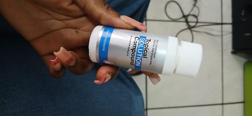 Customer photo review of Minoxidil High Strength (5%) SOLUTION, 3x60ml pack