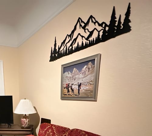 Customer photo review of Alpine Dreams Wall Art