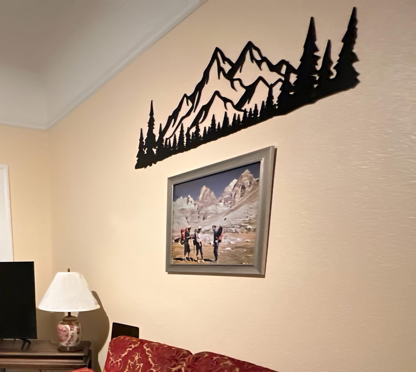 Customer photo review of Alpine Dreams Wall Art