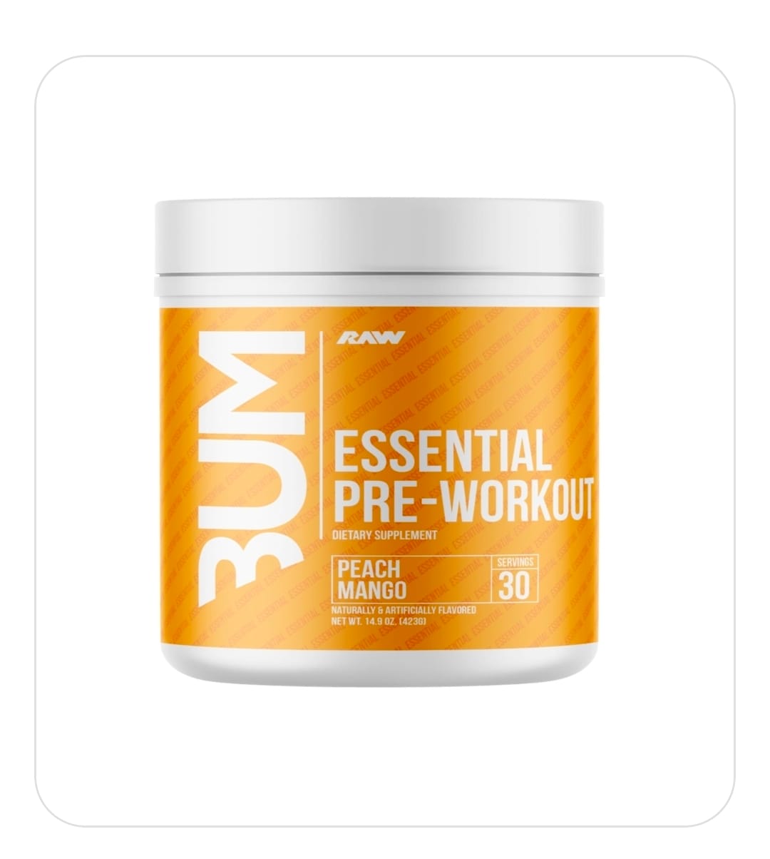 Customer photo review of CBUM - Essentiel Pre-Workout - 408g