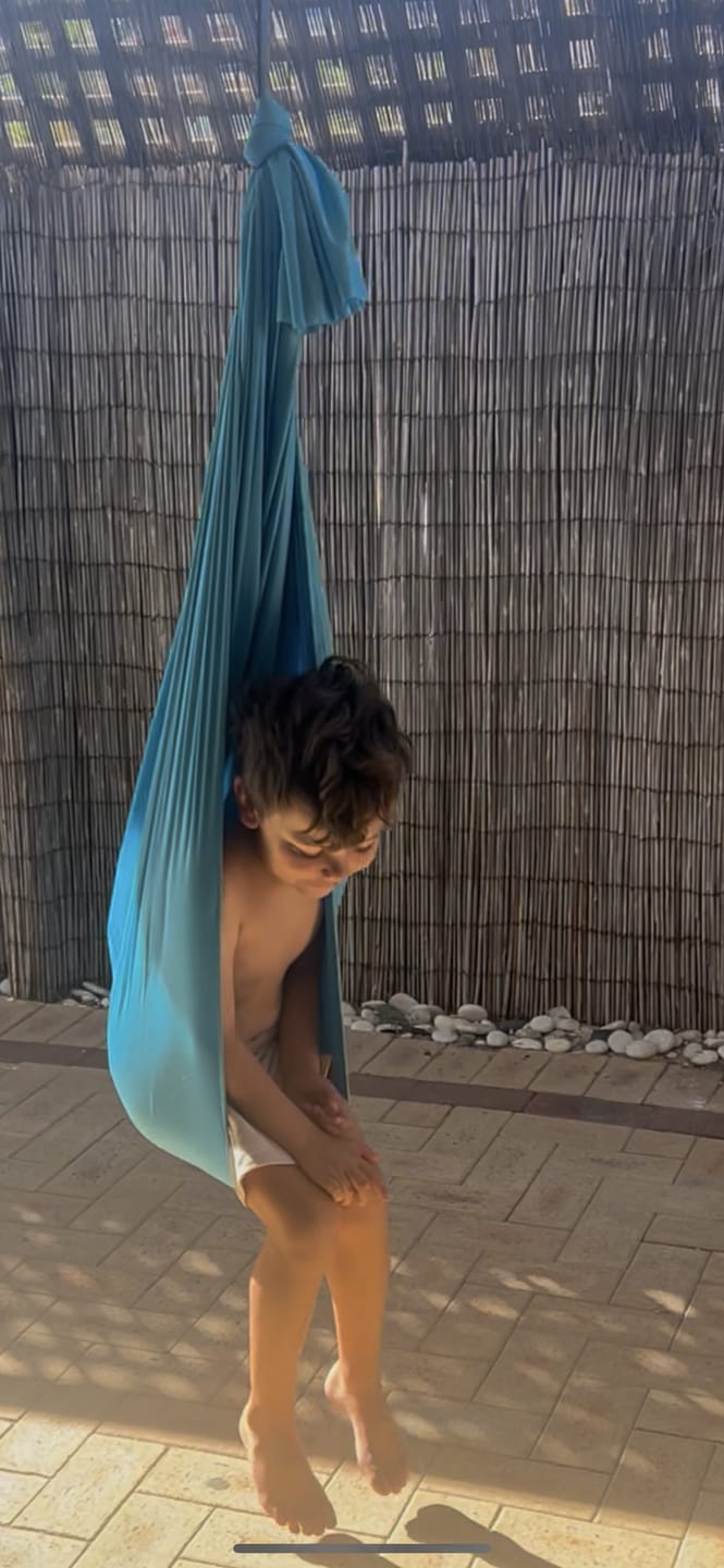 Customer photo review of NeuroCalm™ Premium Sensory Swing