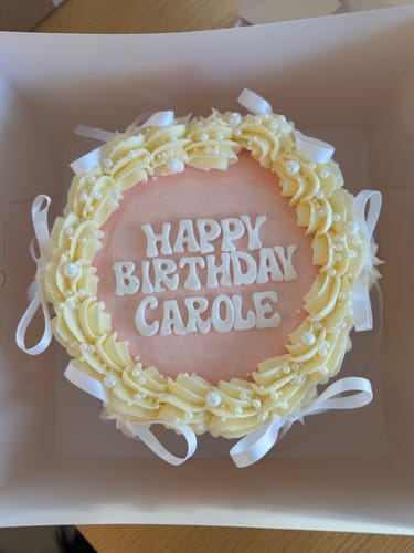 Customer photo review of Custom Cakes
