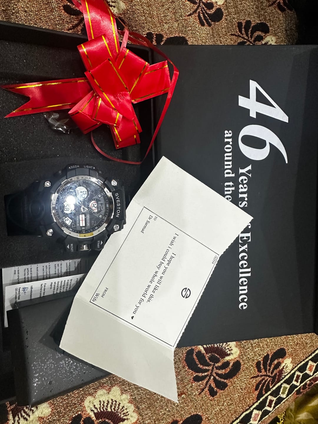 Customer photo review of Gift Wrapping
