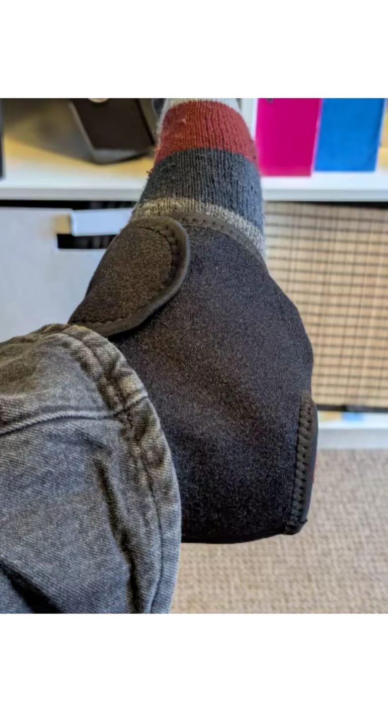 Customer photo review of מעסה כף הרגל 3 ב-1 מבית אורטופיקס