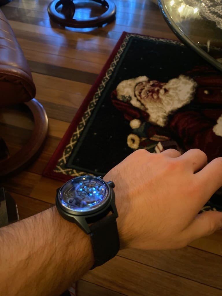 Customer photo review of The Blue Z Leather