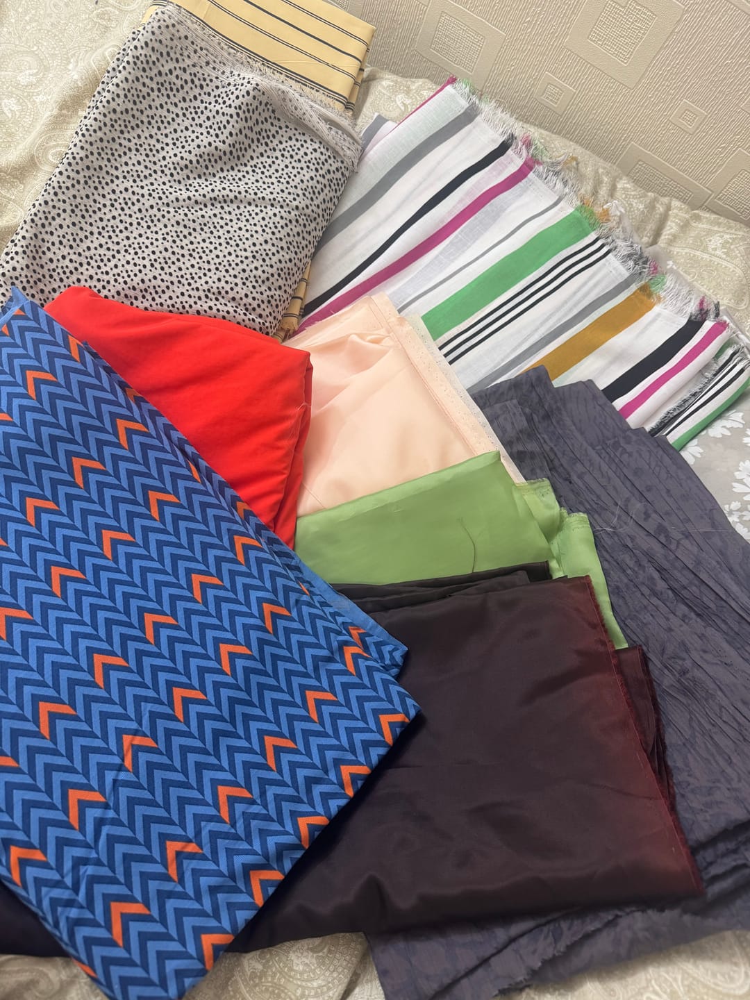 Customer photo review of Jumbo Fabric Remnant Box- 30 Metres