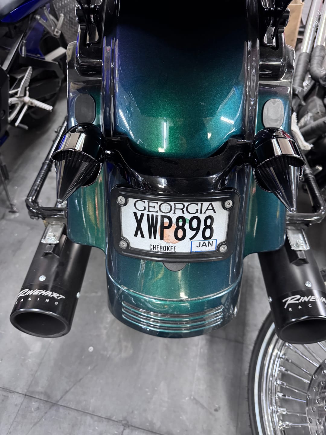 Customer photo review of Harley Davidson Turn Signal Lenses - Clip in Style