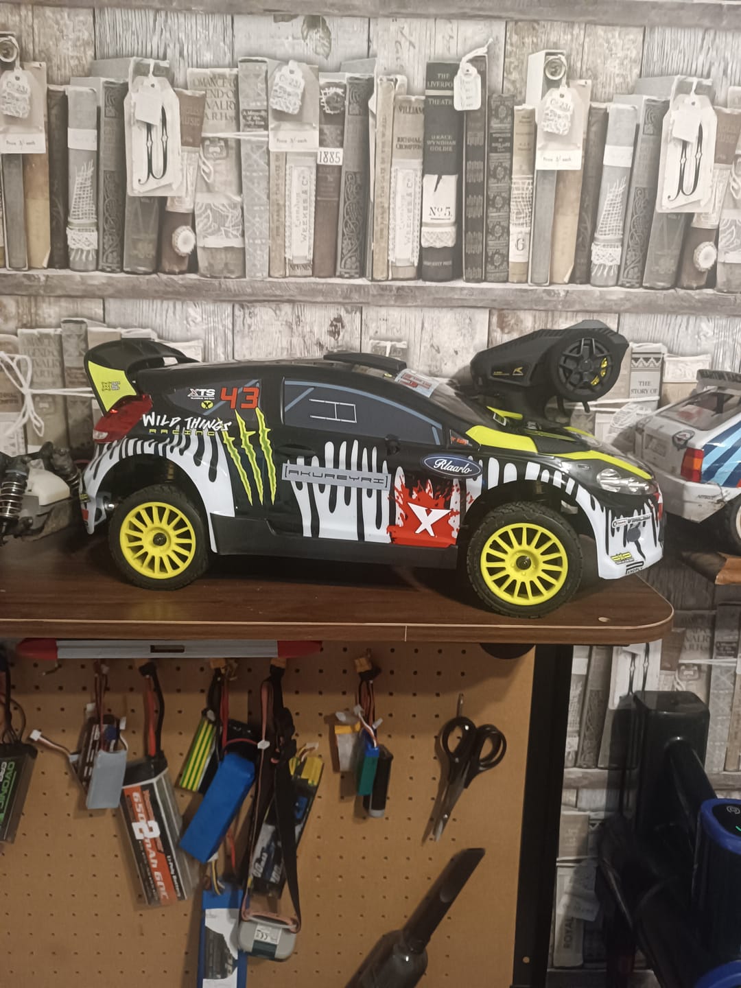 Customer photo review of Rlaarlo 1/10 Scale RTR 4WD Metal Brushless RC Rally Car | XTS-F10