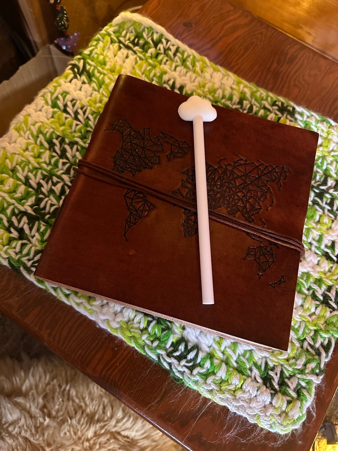 Customer photo review of Cute Cloud Rollerball Pen (0.4mm) - Smooth Black Ink