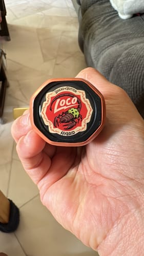 Customer photo review of The Loco 16mm Pickleball Paddle- Hybrid