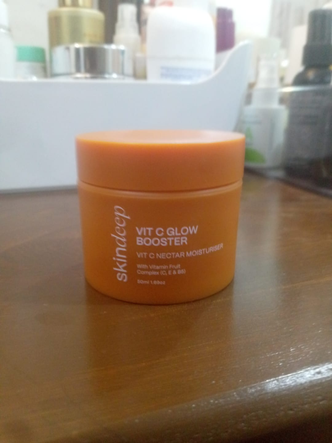Customer photo review of VIT C GLOW BOOSTER - Vitamin Nectar Moisturizer