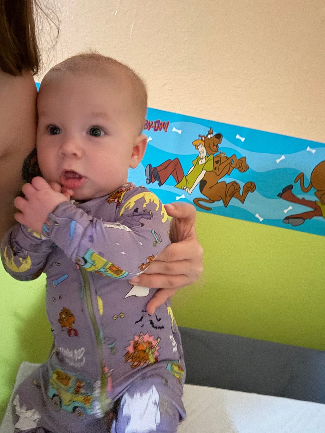 Customer photo review of Scooby-Doo™ Bamboo Convertible Footie