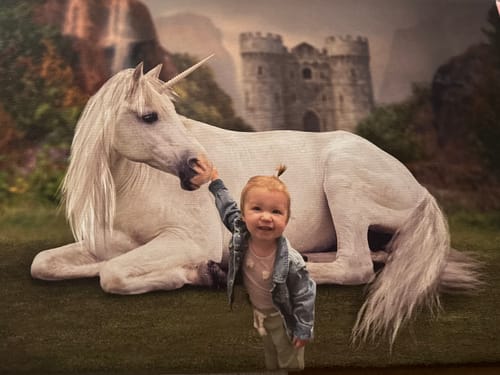Customer photo review of Unicorn Castle