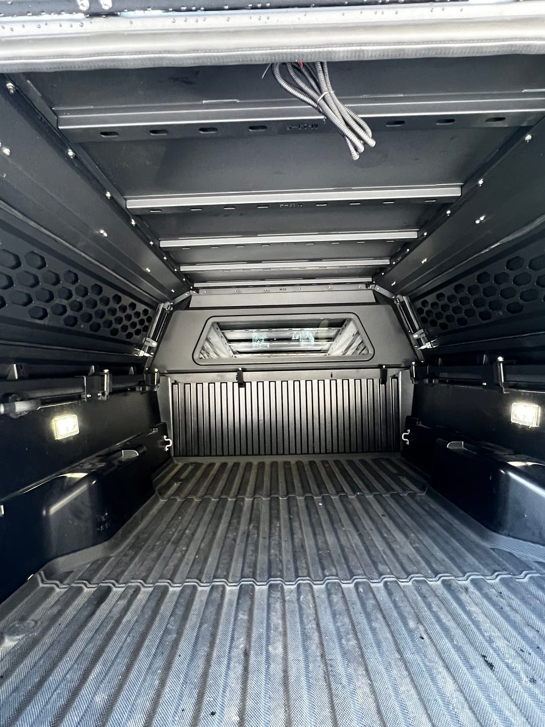 Customer photo review of OPENROAD Truck Cap Storage Box