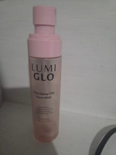 Customer photo review of The Dewy Glo Face Mist