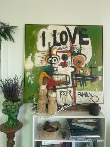 Customer review photo for Abstract Graffiti Art #GA139