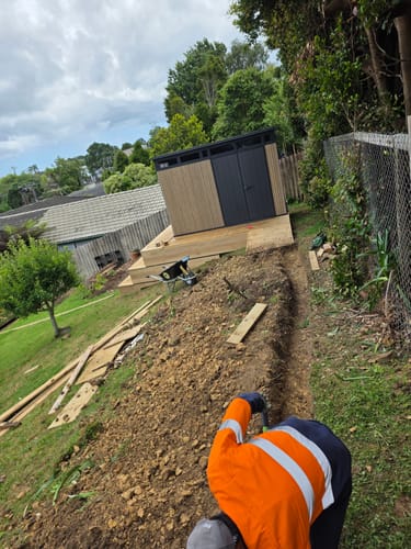 Customer photo review of Venetian Shed 11x7 Brown 3.42m x 2.16m - Signature Collection