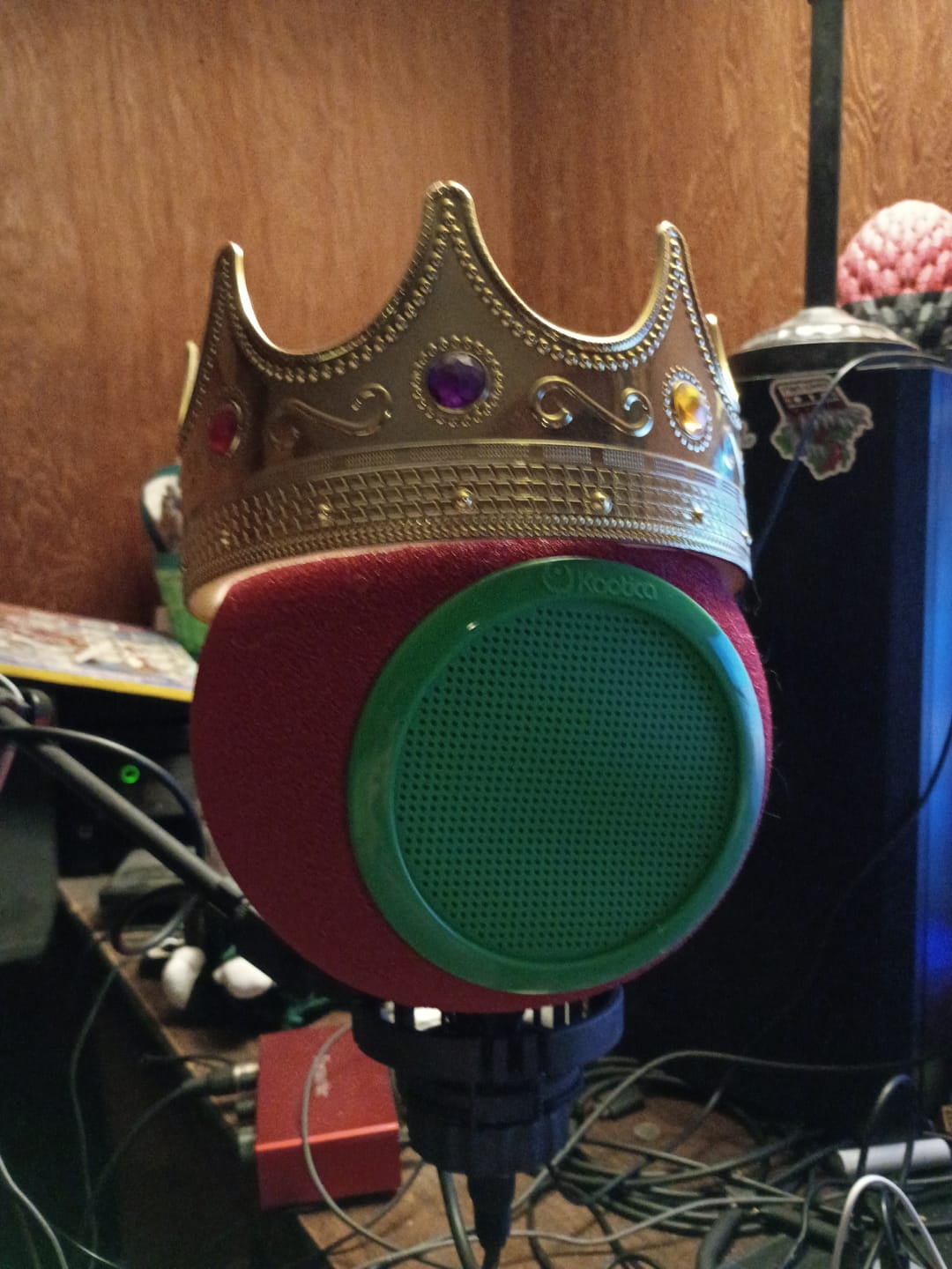 Customer photo review of Eyeball | Moon Rock Red