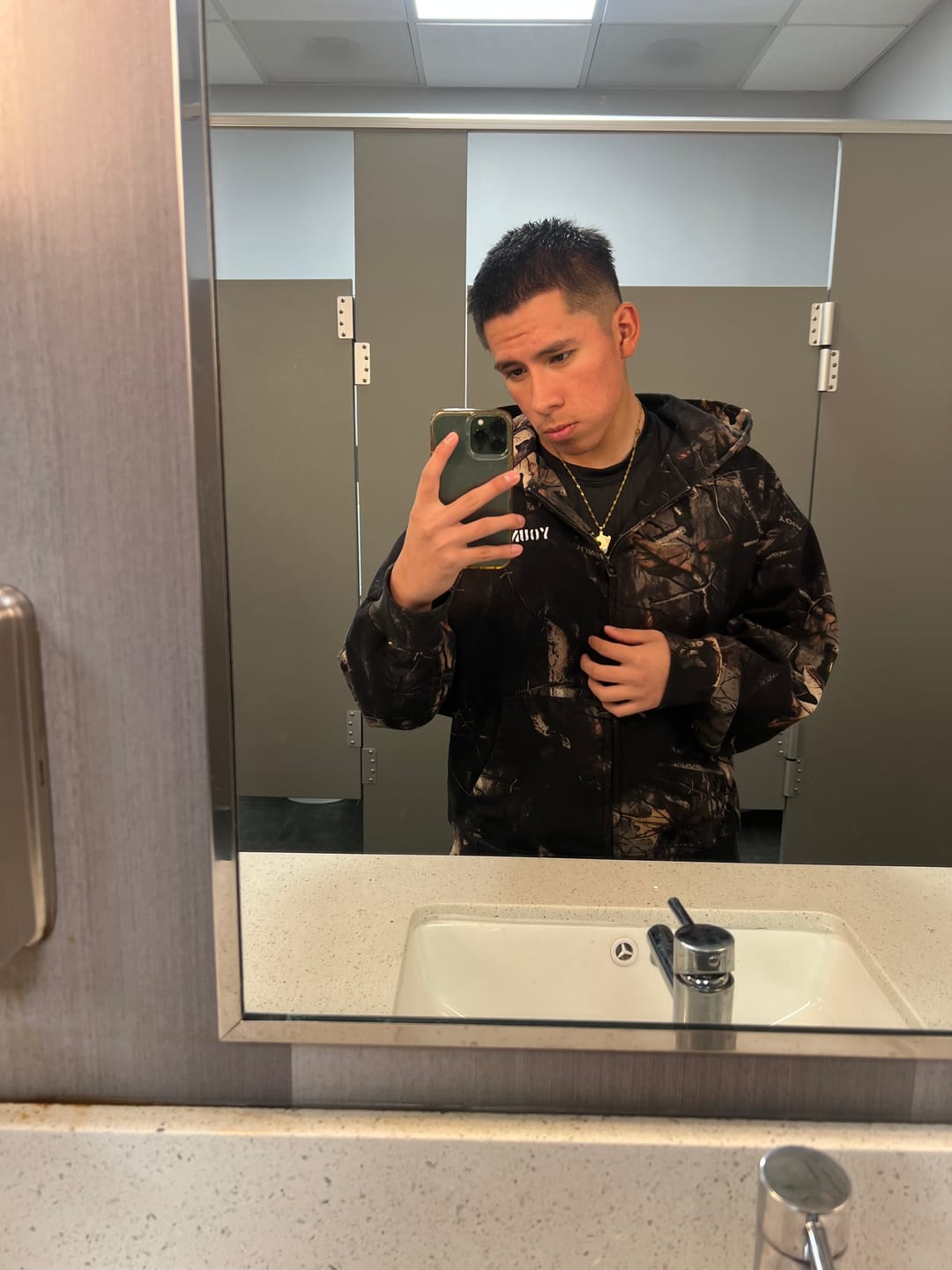 Customer photo review of 5116 - Tree Camo Collection - Zip Ups