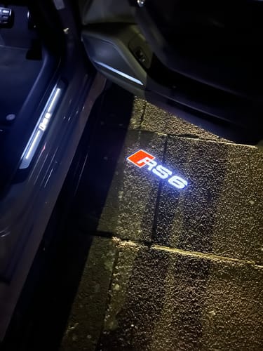 Customer photo review of AUDI DOOR LIGHTS