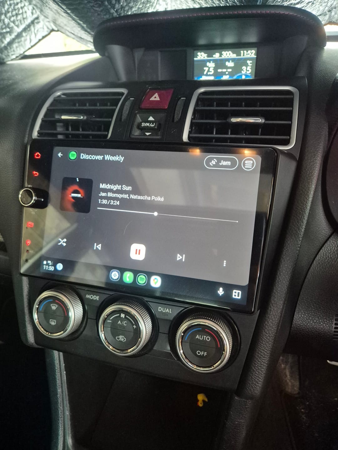 Customer photo review of Subaru Forester 2013-2018 — Premium 9” CarPlay & Android Auto Head Unit