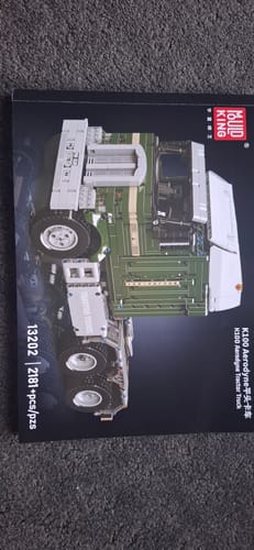 Customer photo review of Remote Controlled 70s Cabover Truck 2180pcs