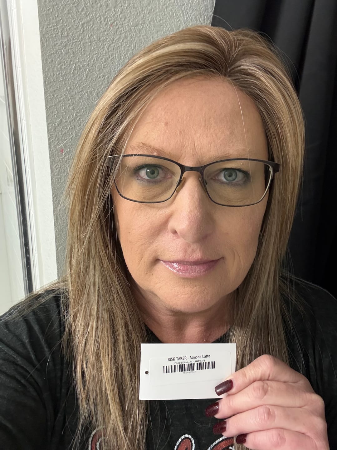Customer photo review of RISK TAKER - Almond Latte