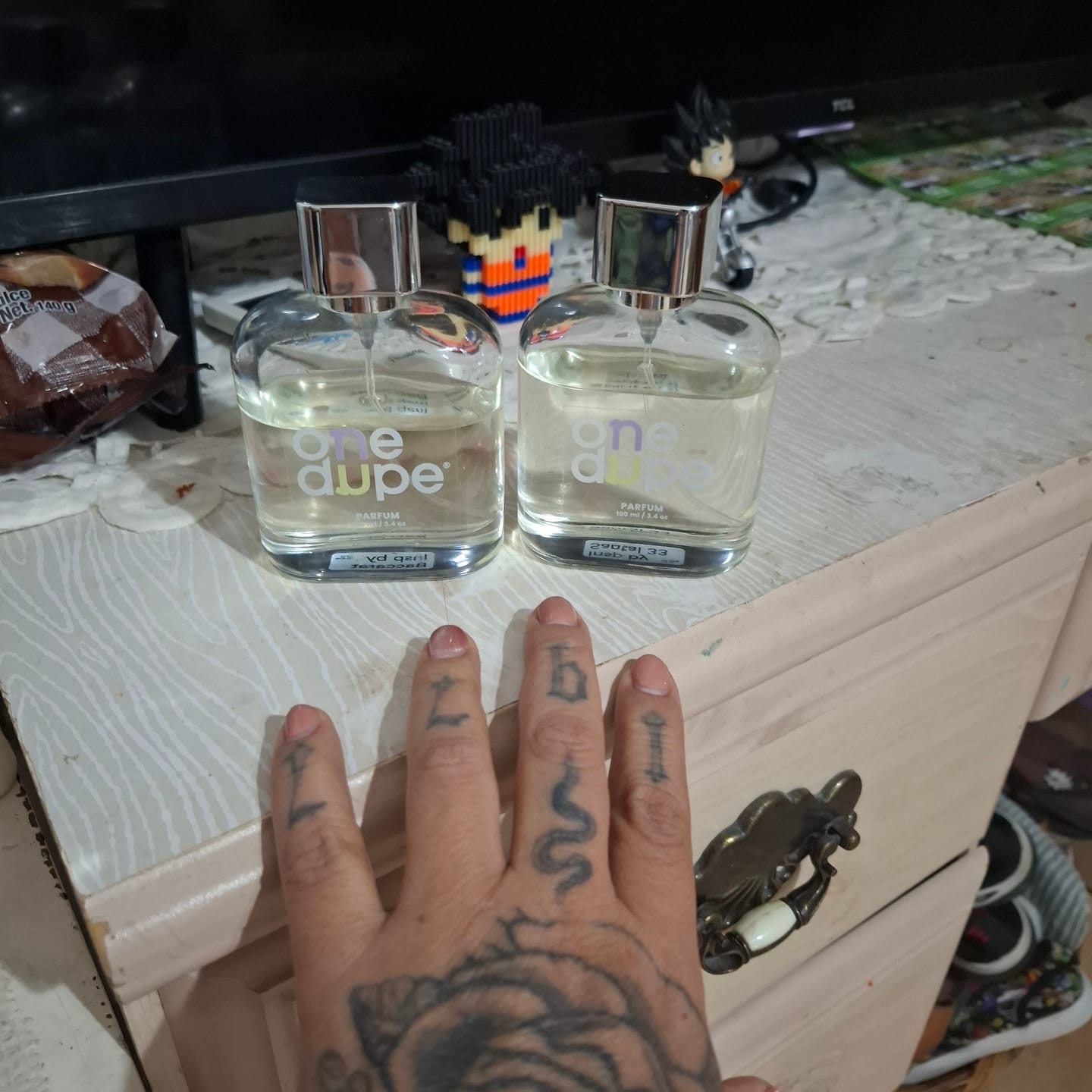 Customer photo review of Perfume inspirado en Santal 33 Le Labo