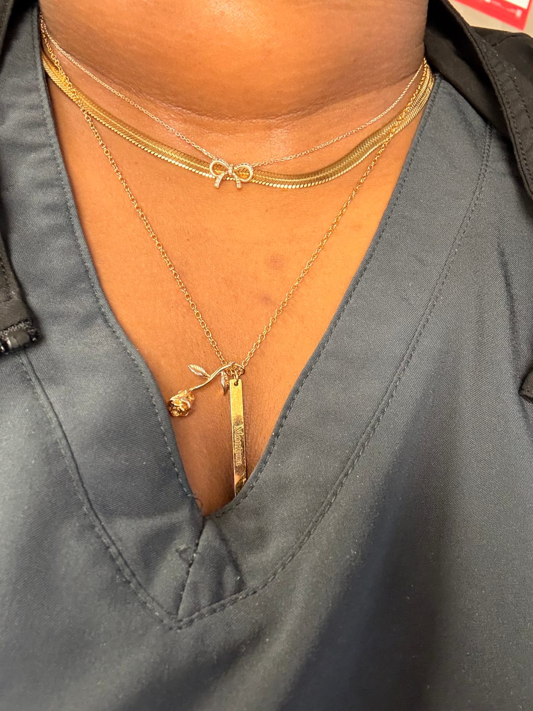 Customer photo review of Herringbone Chain - 5mm