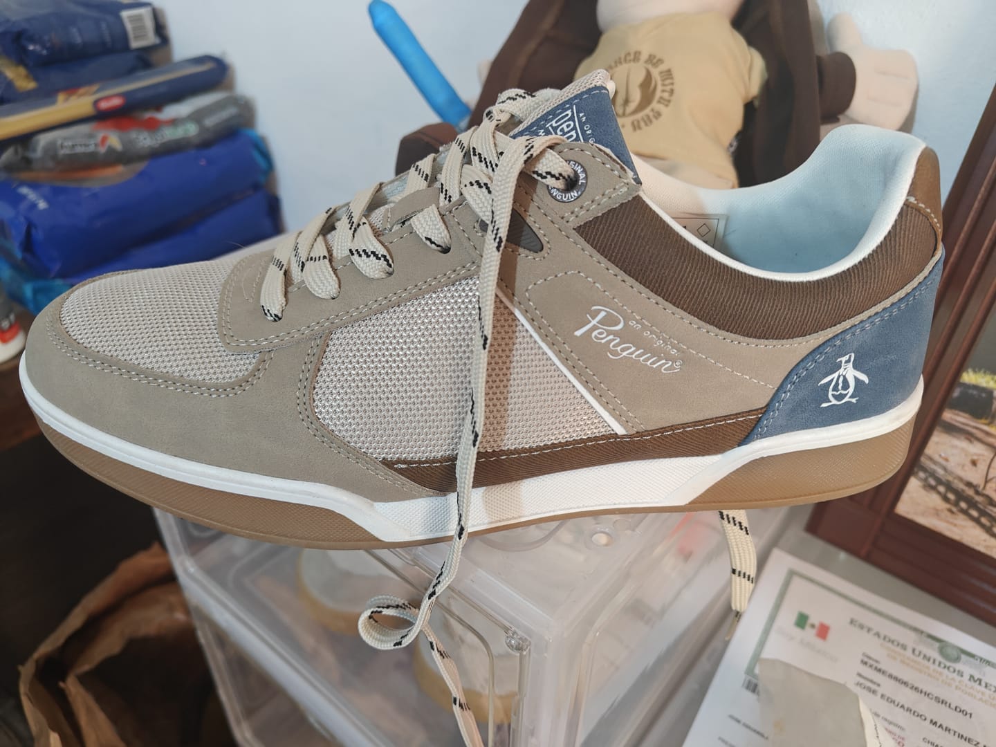 Customer photo review of Tenis Style Hank Khaki