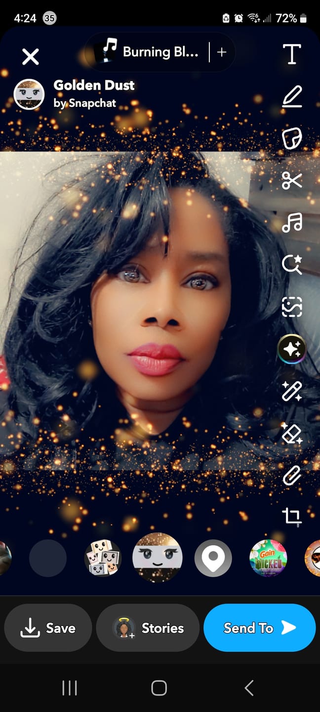 Customer photo review of Shake N Go Equal Curtain Bang HD Lace Wig - MAVEN