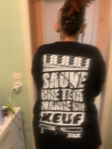 Customer photo review of Pray for the Rave - Débardeur Black