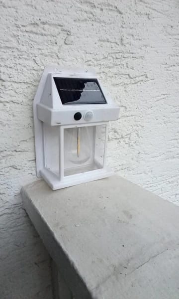 Customer photo review of Solea - L'éclairage solaire intelligent