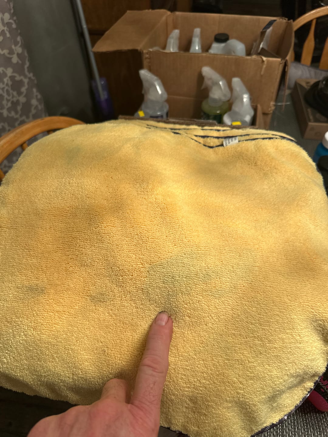 Customer photo review of BLACKLINE® RESTORE MICROFIBER DETERGENT