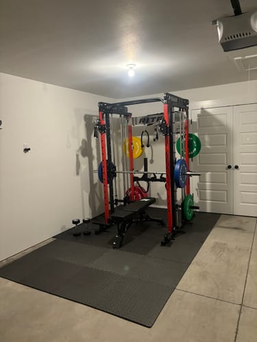 Customer photo review of RitFit M1 PRO Smith Machine Home Gym Package Comprehensive All-In-One Workout System