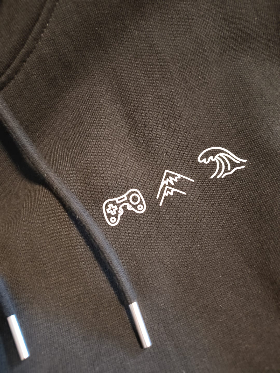 Customer photo review of Personalisierter Premium Hoodie aus Bio-Baumwolle